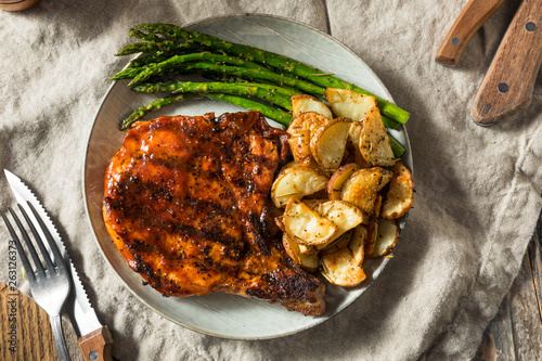 Homemade Barbecue Pork Chops