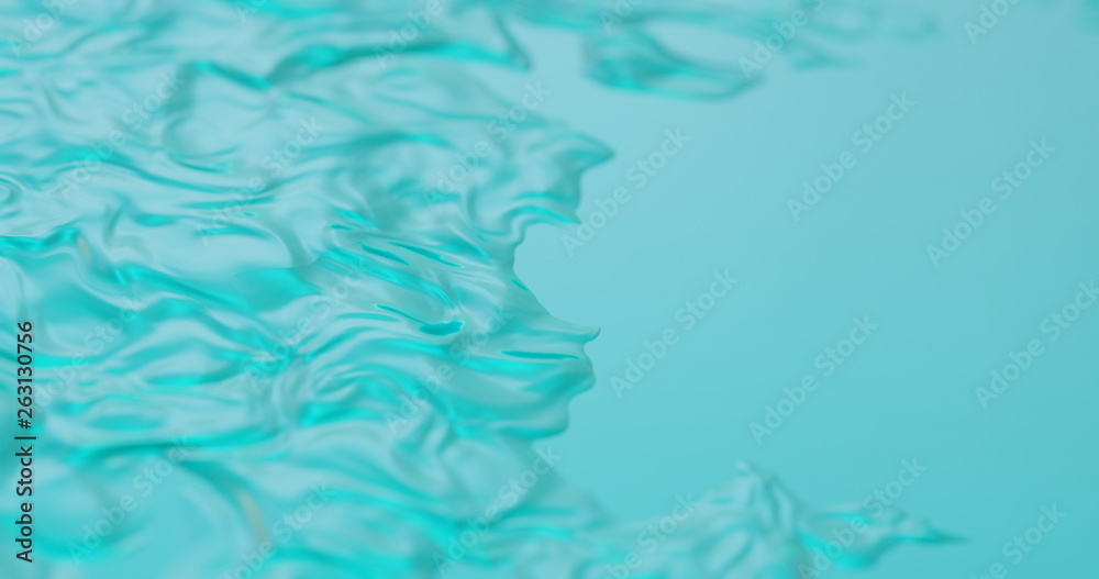 Abstract fractal landscape. wave and ripple background. 3D render Abstract fractal landscape. wave and ripple background. 3D render