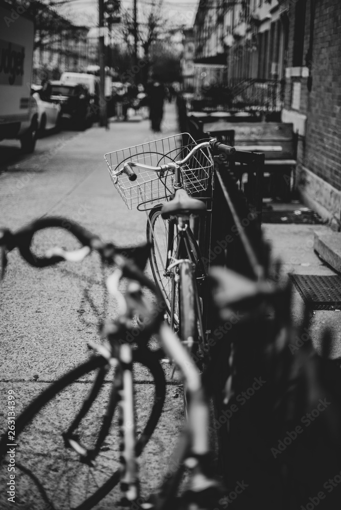 Obraz premium Bicycles in Queens