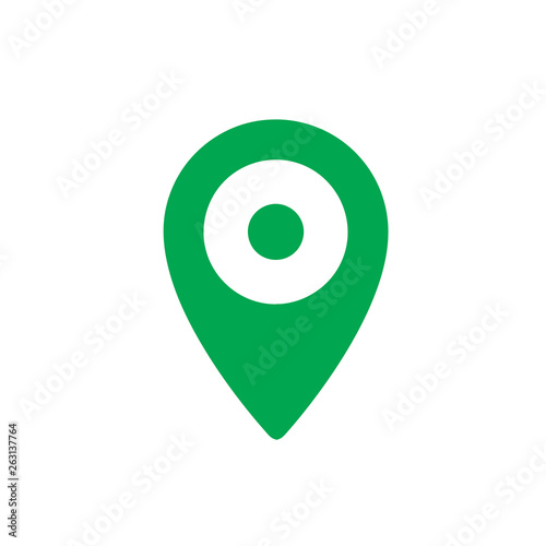 Location Icon Vector flat design style Free Download Location Icon Vector flat design style - GFXLoad