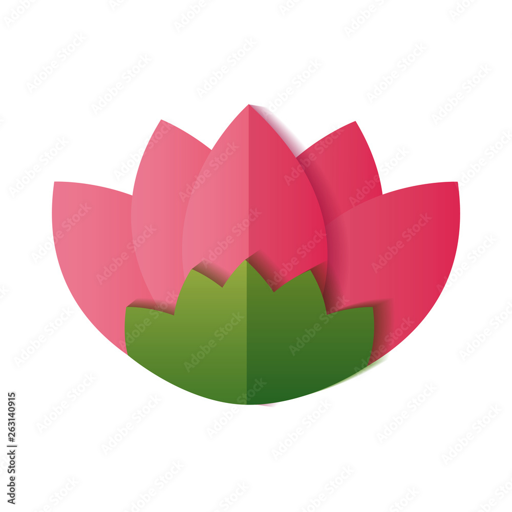 Obraz premium flower leaves nature