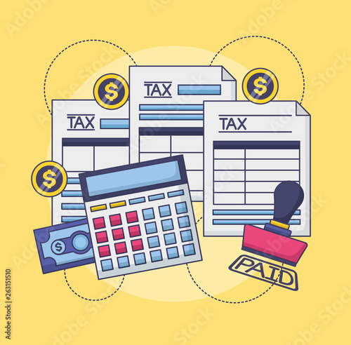 tax payment concept