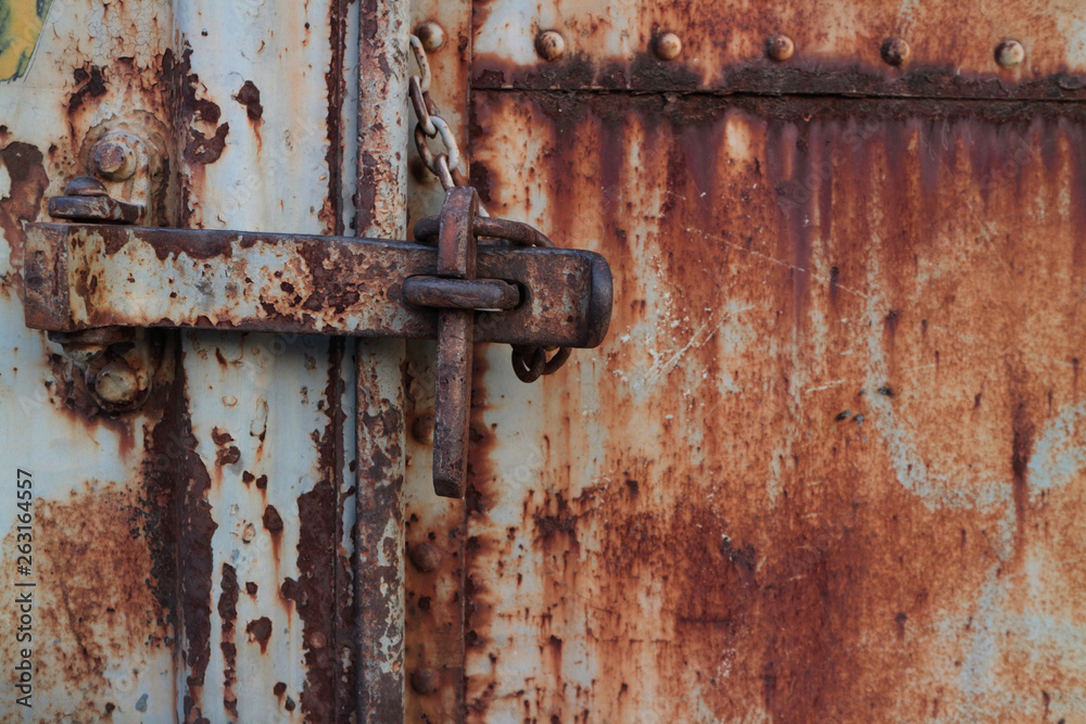 old rusty metal