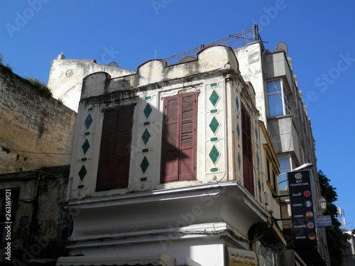 Old building in Tangiers, Morocco