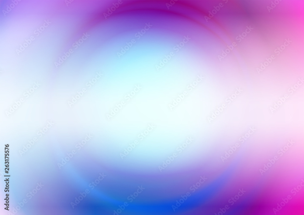 Fototapeta premium Blurred circle colorful background with light