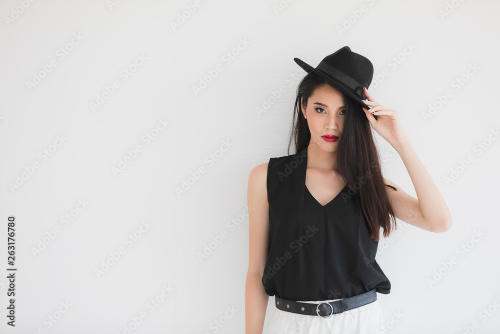 Asian model woman standing and posing.. Asian model woman standing and posing..