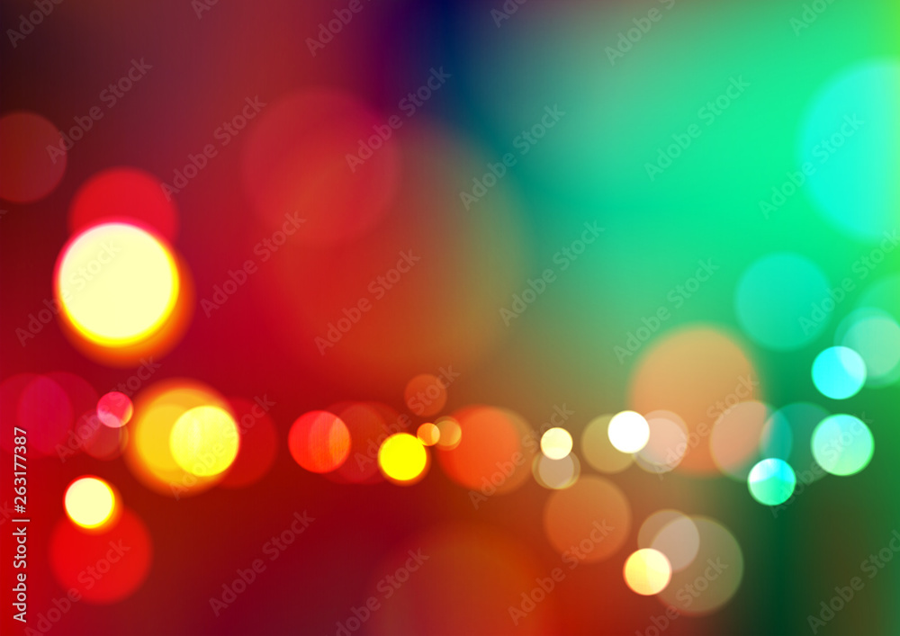 Abstract colorful background with bokeh light Abstract colorful background with bokeh light