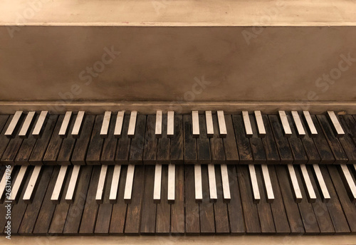 Foto baroque classic music harpsichord keyboard