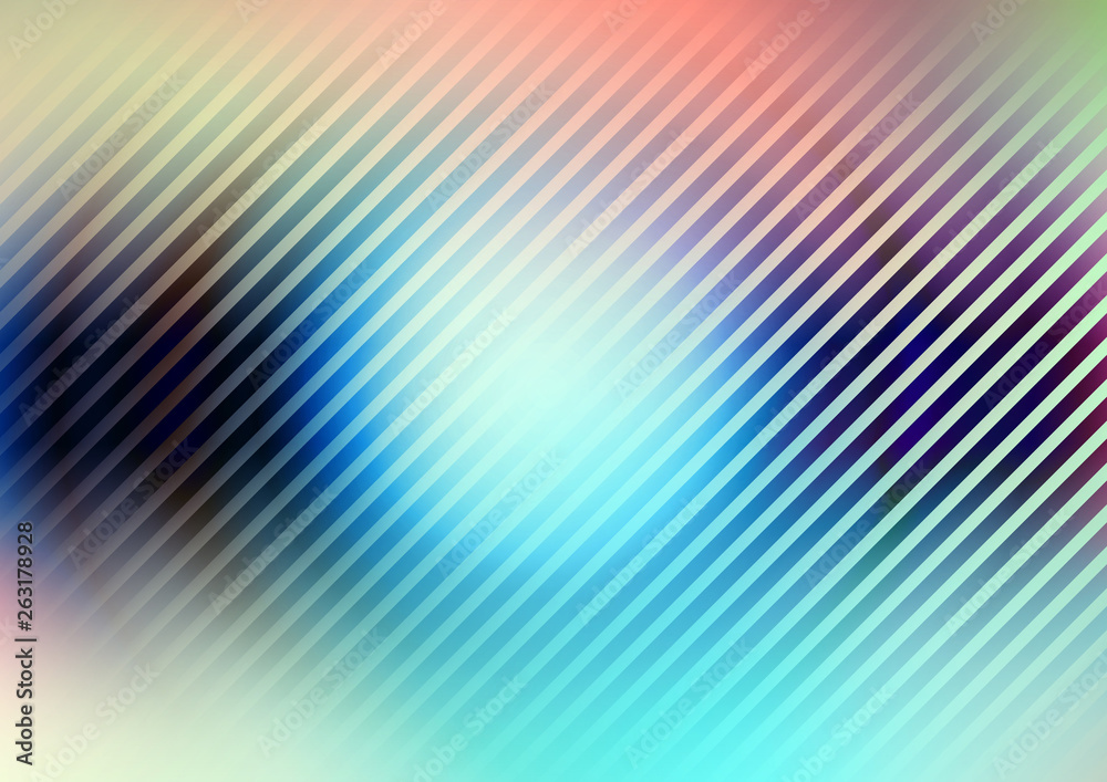 Obraz premium Diagonal lines on blurred colors background