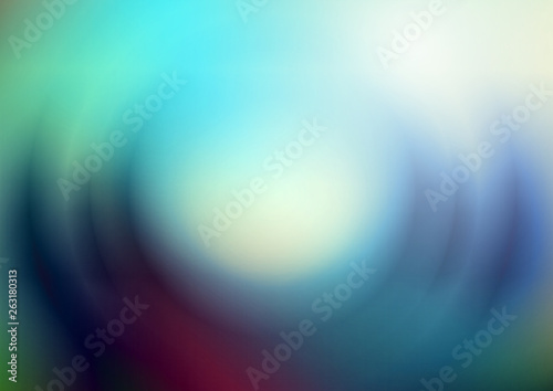 Blurred abstract circle with light background