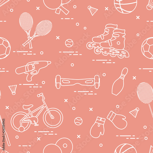 Equipment for sports activities for children.