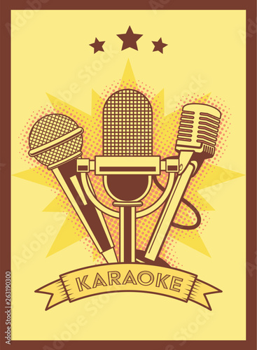 karaoke retro style
