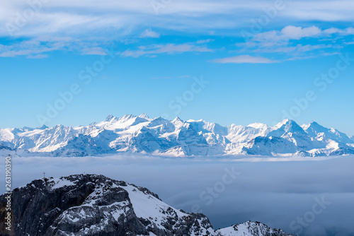 Titlis mountain view point photo