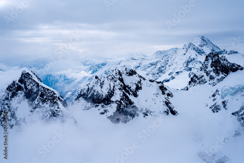 Swiss alps scenery