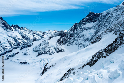 Swiss alps scenery