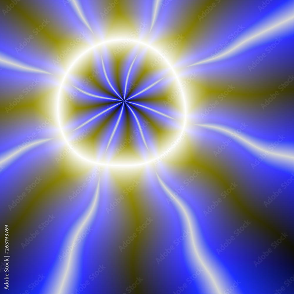 Digital art, abstract 3D objects with soft lighting, Germany Digital art, abstract 3D objects with soft lighting, Germany