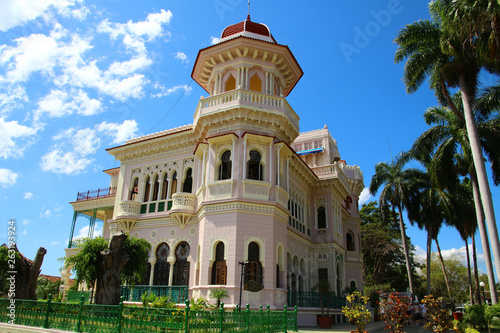 Bild auf Leinwand Palacio de Valle- Kuba- Cienfuegos