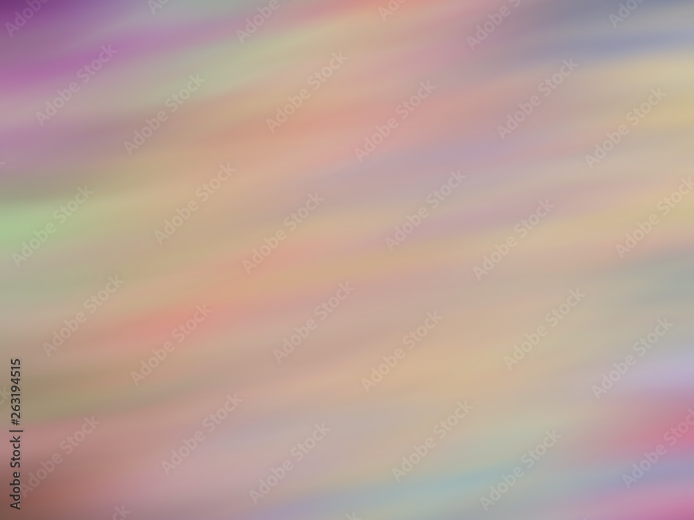 Colour burst illustration background with holographic motion blur effect - Color pop rainbow backdrop with contrasting colourful tones and shades with space for copy text