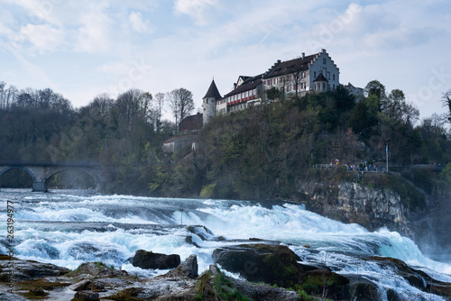 Rhein waterfall in Swizerland