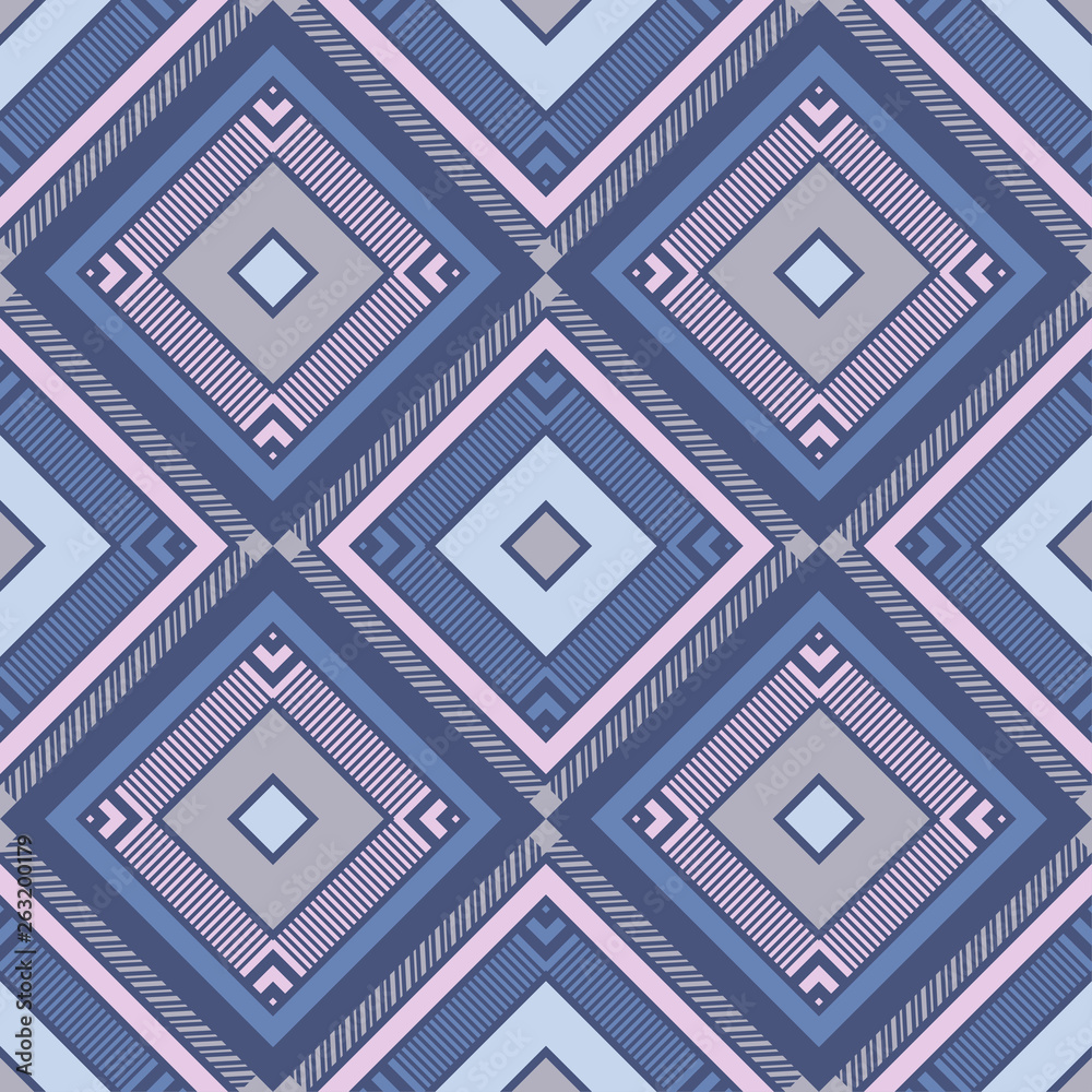 Seamless pattern with plaid texture. Tartan. Scottish, English fabric. Vector illustration. Can be used for wallpaper, textile, invitation card, wrapping, web page background.