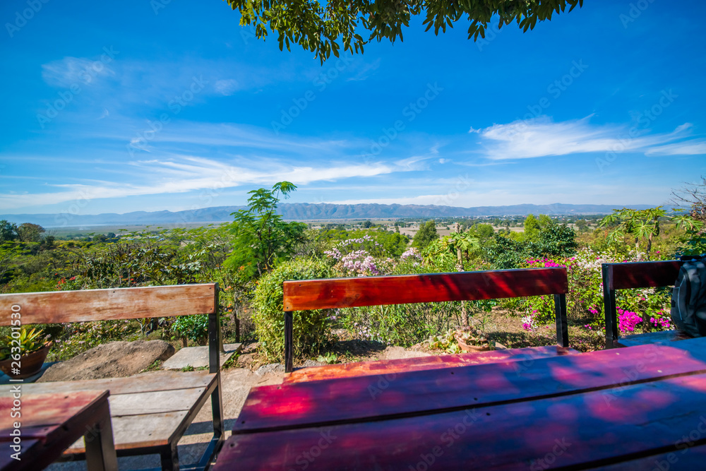 Obraz premium Red Mountain Winery in Inle Lake, Myanmar.