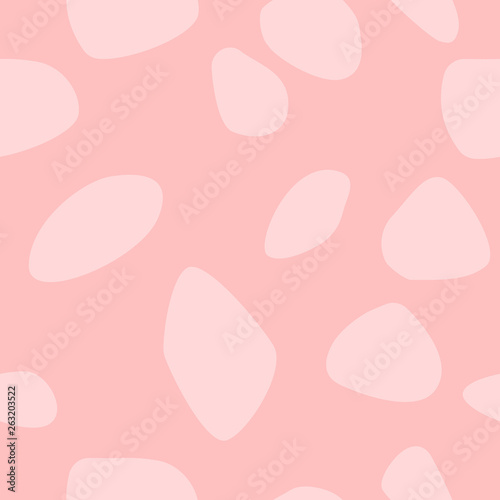 Terrazzo seamless pattern. Abstract background. Natural stone texture © Anna