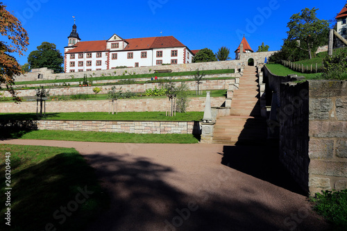 Castle Wilhelmsburg in Schmalkalden, Thuringia, Germany photo