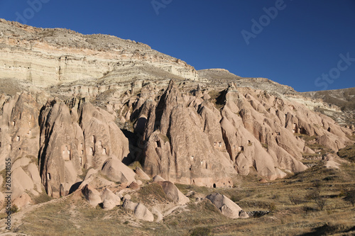 Rose Valley in Cavusin Village, Cappadocia, Nevsehir, Turkey