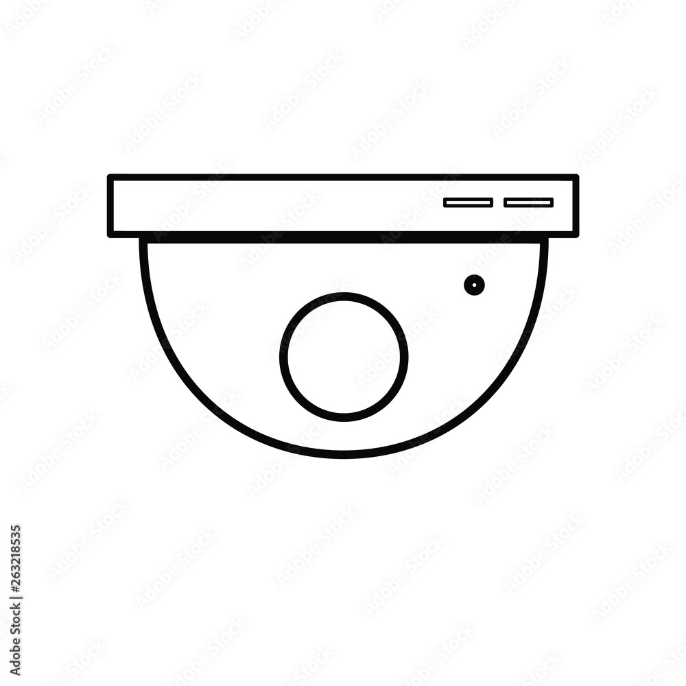 Cctv camera vector icon Cctv camera vector icon