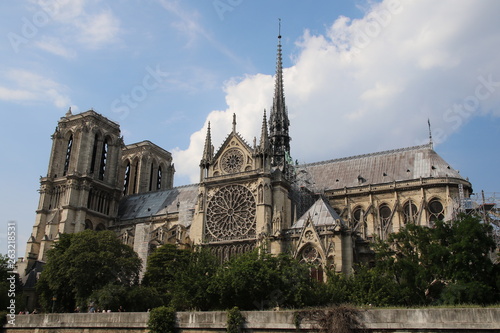 Cathédrale de Paris été 2018