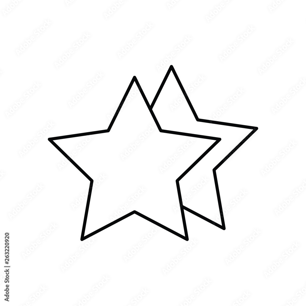 star line icon star line icon