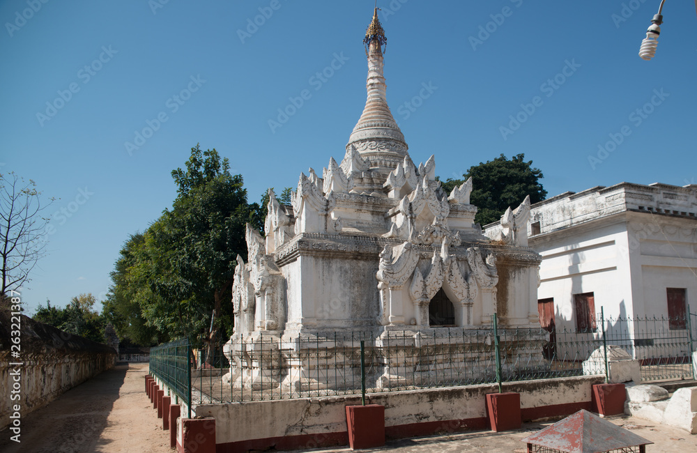 Templo budista em Bagan, Myanmar