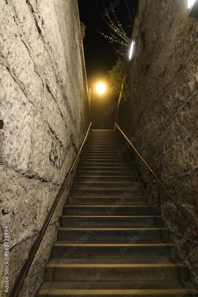 Stairway in Paris