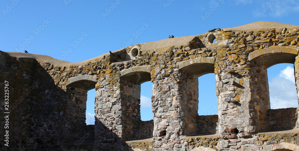 Ruins of Brahehus castle,Sweden