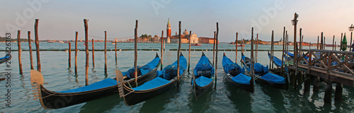 Gondolas in Venice © Tony Craddock