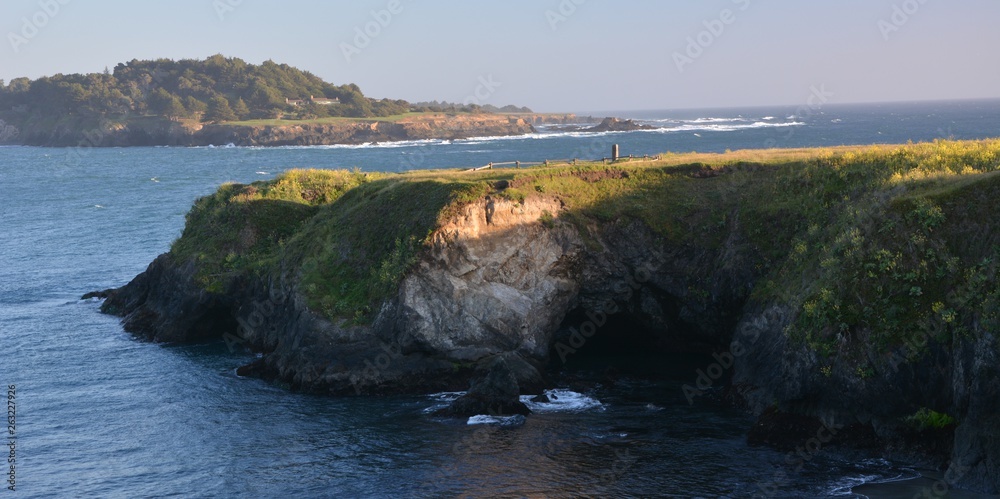 Coastal Impressions from Mendocino from April 28, 2017, California USA