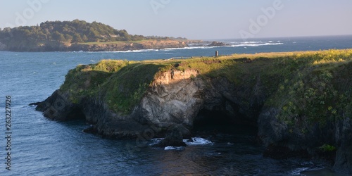 Coastal Impressions from Mendocino from April 28, 2017, California USA