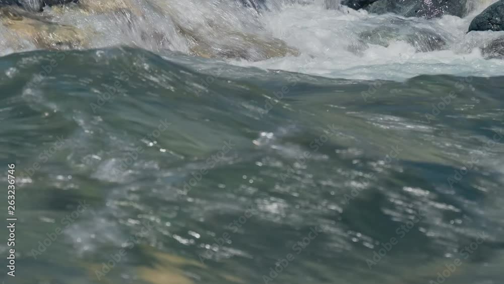 Clear water of River close up in Nagano, Japan. Clear water of River close up in Nagano, Japan.