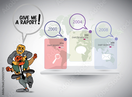 Infographic vector elements for business illustration