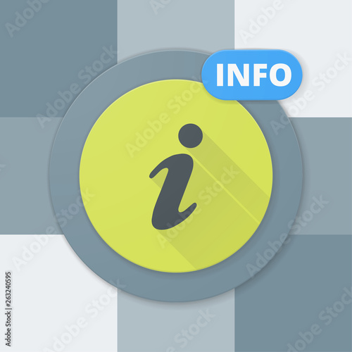 Info button illustration