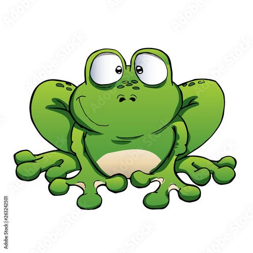 Happy frog