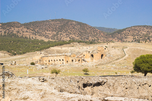 Antique city Hierapolis. Turkey. View on the ruins © darinadreamer