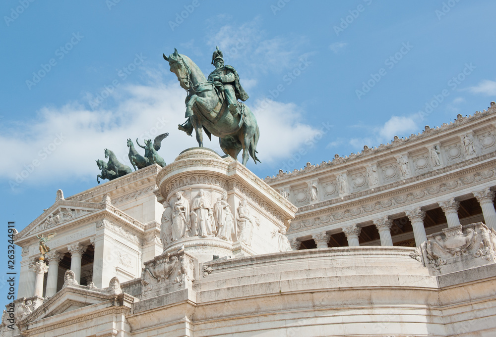 Vittorio Emanuele II Monument. Rome. Italy