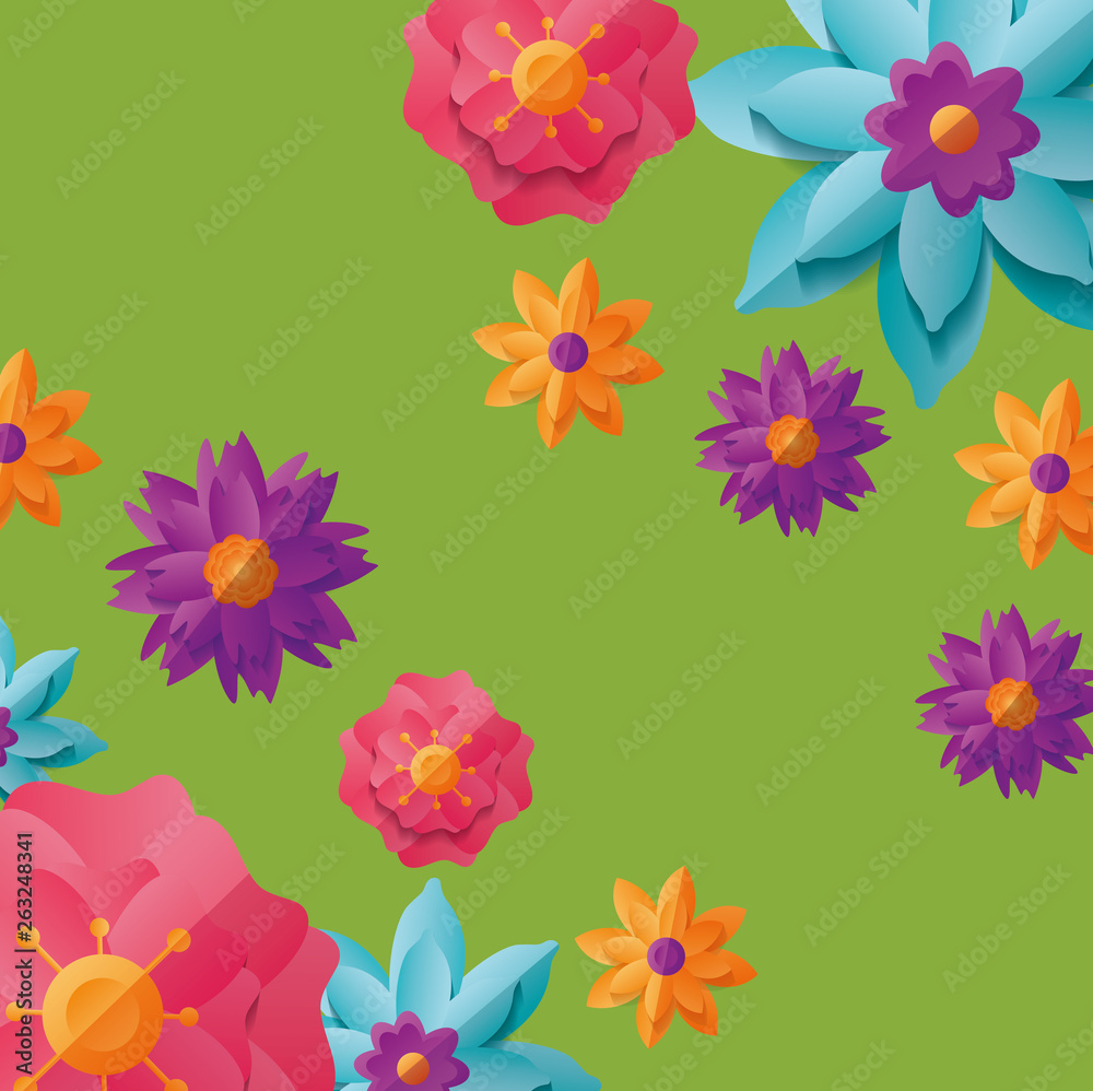 background flowers decoration