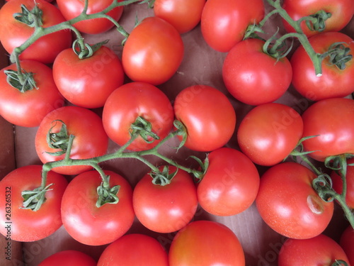 Delicious tomatoes with a good looks and incredible color
