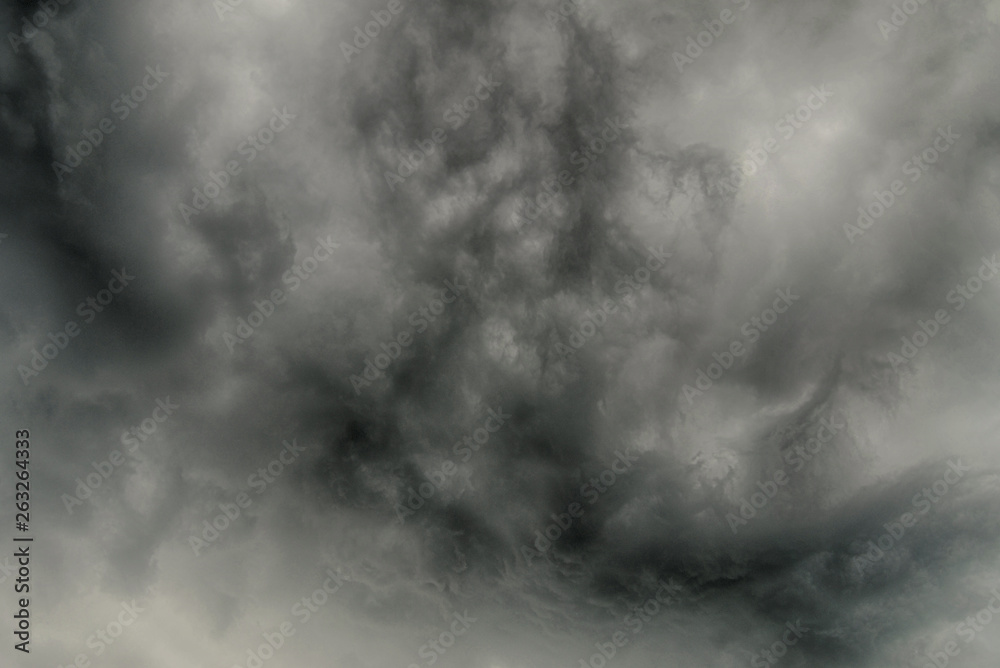Dark clouds violent storm Dark clouds violent storm