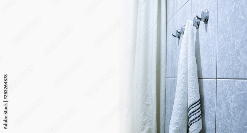 Fresh towels in the bathroom Fresh towels in the bathroom
