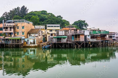 pueblo flotante