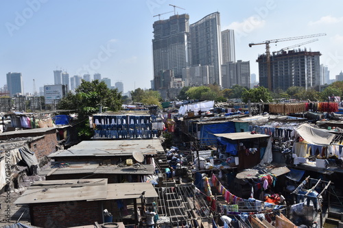 dhobi ghat, inde, Bombay