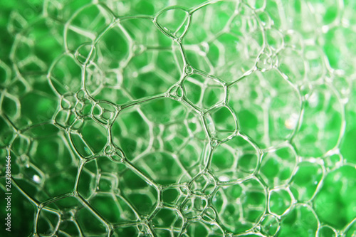 background of transparent water bubbles